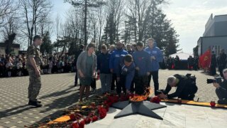 Молодая Гвардия Краснодарского края приняла участие в открытии мемориала