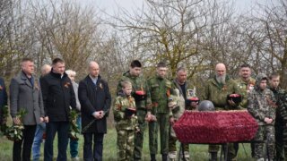 В Абинске перезахоронили останки погибших советских воинов