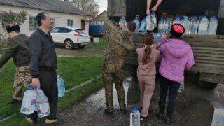 За три недели Кубанское казачье войско доставило почти 200 тонн гуманитарной помощи в зону СВО