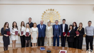 Состоялось торжественное вручение сертификатов студентам, прошедшим стажировку в Общественной палате Краснодара