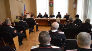 В Брюховецком районе обсудили вопросы развития казачества и поддержки участников СВО