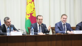 Вениамин Кондратьев встретился с активом жителей Тихорецкого района