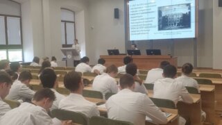 В КубГМУ прошла студенческая конференция, посвященная 80-летию Победы в Великой Отечественной войне