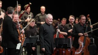 Объединенный симфонический оркестр Мариинского и Большого театров под управлением Валерия Гергиева выступил в Краснодаре