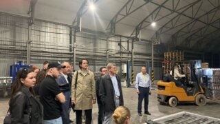 Студенты КубГАУ посетили завод по производству кваса в Староминском районе