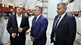 Вениамин Кондратьев оценил мощности комплекса по подготовке семян в Тихорецком районе