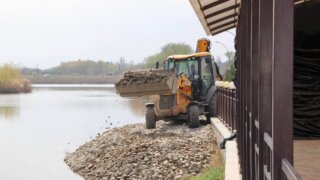 В станице Ленинградской приступили к новому этапу благоустройства набережной