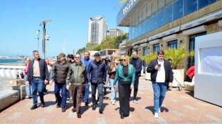 Депутат ЗСК Виктор Тепляков проверил готовность пляжей Сочи к майским праздникам