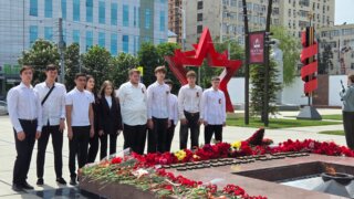 Десятки мероприятий ко Дню Победы прошли в Северо-Кавказском филиале РГУП