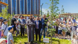 В День защиты детей в Краснодаре открыли новый парк и установили рекорд России по запуску мыльных пузырей
