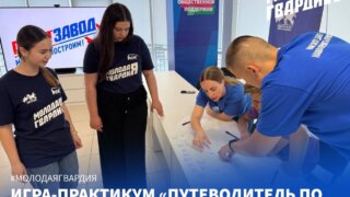 Молодогвардейцы организовали игру по социальному проектированию