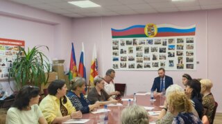 В 12 избирательном округе Краснодара прошел отчет депутата