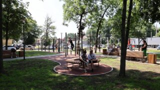 В Центральном округе Краснодара появились новые места для отдыха горожан