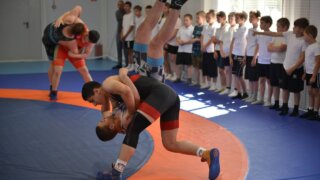 В Лабинском районе открыли современный спортивный комплекс