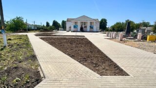 В Белореченском районе благоустраивают зеленую зону