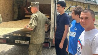 Молодогвардейцы доставили помощь бойцам в ЛНР