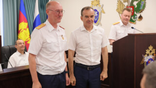 Лучших сотрудников краевого Следственного комитета наградили в Краснодаре