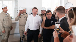 Замглавы Кубани Евгений Пергун проинспектировал инфраструктурные объекты Геленджика