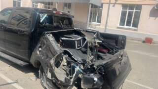 В Краснодаре возле КубГТУ взорвался автомобиль