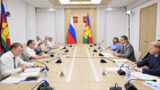 Губернатор Краснодарского края провел рабочую встречу с новым руководителем «ТНС энерго Кубань»