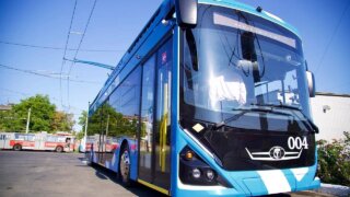В Краснодар для тестирования доставили троллейбус модели «Адмирал»
