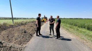 Завершился ремонт участка дороги Новоджерелиевская – Батуринская в Брюховецком районе