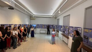 В Краснодаре открылась выставка «Защита суверенитета Российского государства. История и современность»