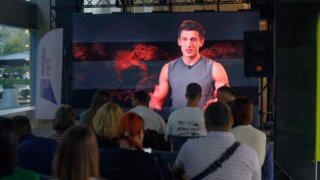 Спортсмены из шоу “Титаны” рассказали жителям Кубани о спорте и испытаниях ИИ