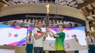 В Туапсинском районе проходит тематическая смена «Всероссийские спортивные соревнования школьников «Президентские состязания»