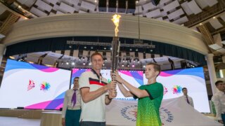 В рамках акции «Поделись своим знанием» олимпийский чемпион Никита Крюков встретился с орлятами
