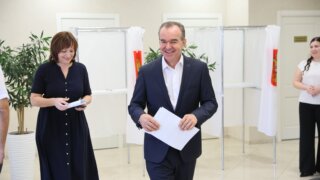 Вениамин Кондратьев принял участие в голосовании на выборах главы Краснодарского края
