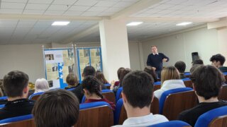 Студентам Северо-Кавказского филиала РГУП прочли лекцию ко Дню воссоединения новых регионов с Россией