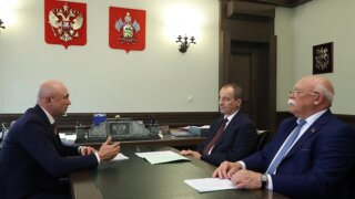 Юрий Бурлачко обсудил актуальные вопросы подготовки медицинских кадров с ректором КубГМУ