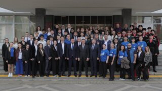 Молодогвардейцы встретились с делегацией Луганской народной республики