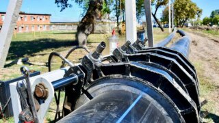 В Горячем Ключе продолжают капремонт магистрального водовода