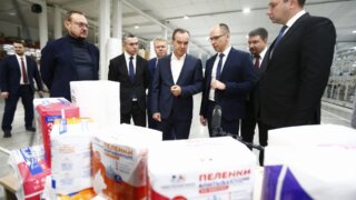 В Северском районе запустили производство медицинских изделий мощностью 90 миллионов единиц продукции в год