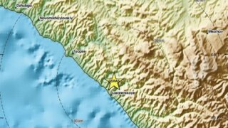 В горах Сочи произошло два землетрясения