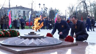 В Краснодаре открыли мемориал «Воинам Отечества — Героям России»