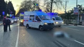 Грузовик сбил двух пенсионеров в Сочи, один из них погиб