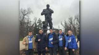 Молодогвардейцы побывали с дружественным визитом в Луганске