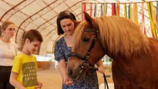 Хаммер и Черныш: лошади, изменяющие жизни детей в Сочи