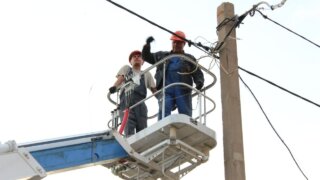 Электроснабжение Туапсинского района полностью восстановлено после непогоды