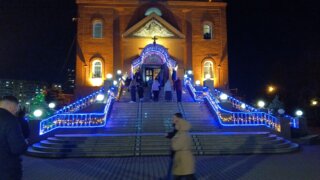 Вениамин Кондратьев и Юрий Бурлачко поздравили жителей Кубани с Рождеством Христовым