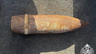 В Анапе взрывотехники уничтожили найденный в поле снаряд времен ВОВ