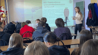В Краснодаре студентам кооперативного института прочитали лекцию о здоровом питании