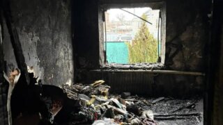 Семья с восемью детьми осталась без крова после пожара в Тихорецке