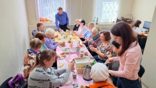 Олег Бойченко провёл праздничную встречу в Карасунском округе по окончанию Масленицы