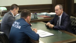 Председатель ЗСК Бурлачко встретился с новым начальником МЧС Кубани