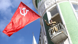 Губернатор Вениамин Кондратьев пообщался с участниками реконструкции боя за освобождение Краснодара