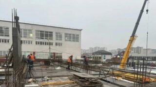 Новый школьный блок строят по нацпроекту в Краснодаре